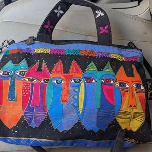 Laurel Burch Five Cats Purse